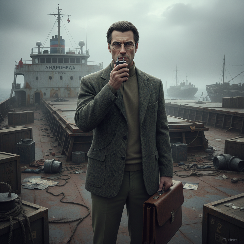 Сгенерировать фото или селфи в стиле игры «Return of the Obra Dinn»