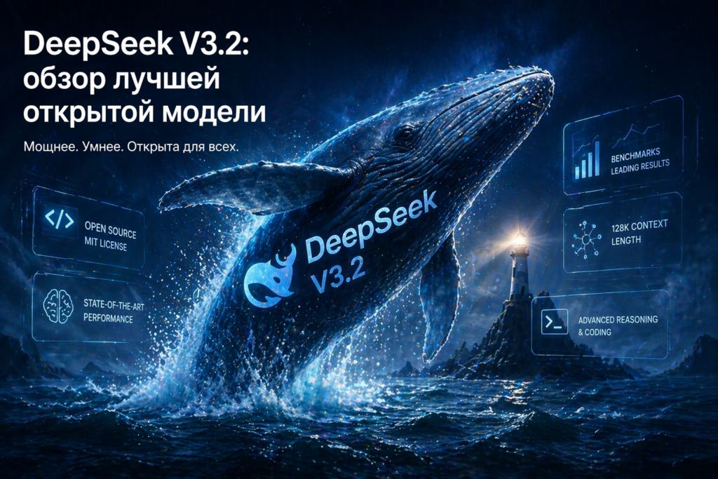 DeepSeek V3.2: обзор лучшей открытой модели