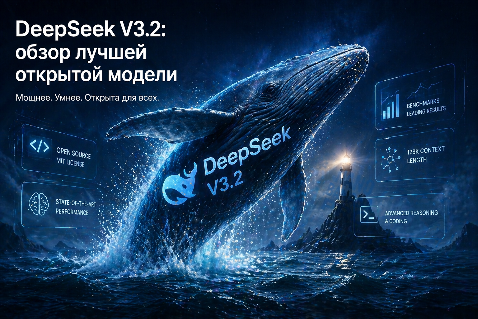 DeepSeek V3.2: обзор лучшей открытой модели