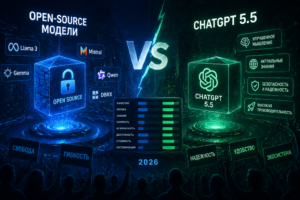 Open-source модели против ChatGPT 5.5: кто побеждает в 2026?