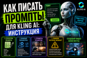 Как писать промпты для Kling AI: инструкция