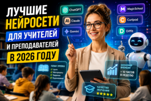 Лучшие нейросети для учителей и преподавателей в 2026 году