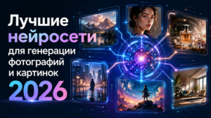 Лучшие нейросети для генерации фотографий и картинок в 2026