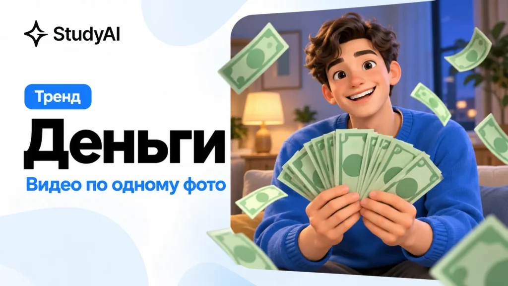 Деньги: как сделать видео через нейросеть