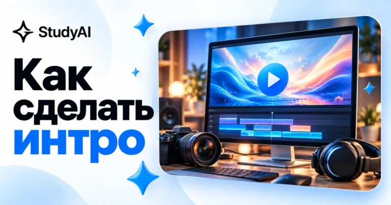 Как сделать интро для видео: пошаговая инструкция