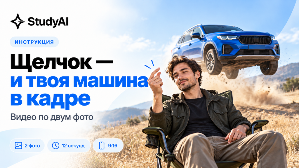 Как сделать тренд с машиной по двум фото: щелчок пальцами и прыжок автомобиля