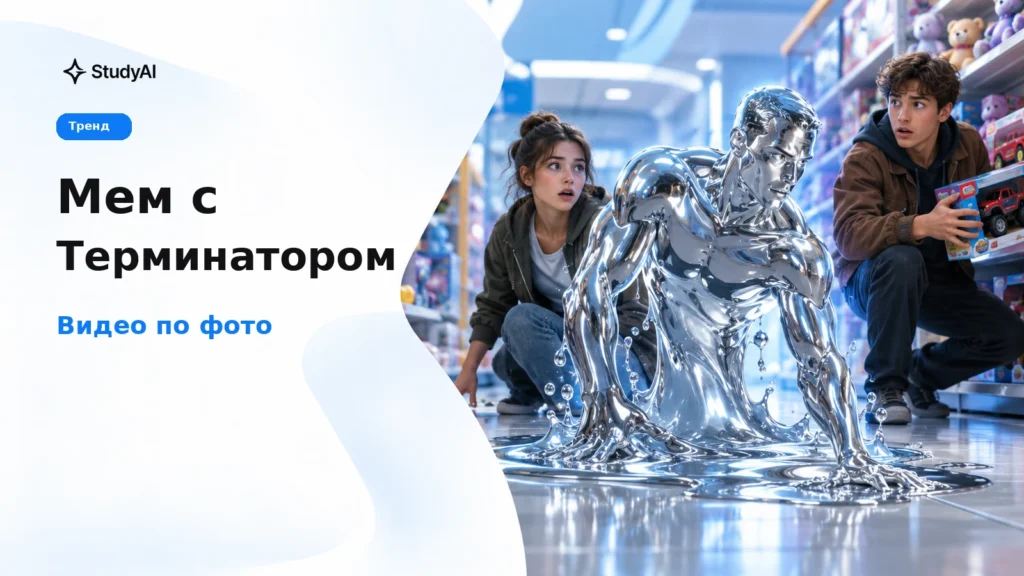 Мем с Терминатором: как сделать видео через нейросеть