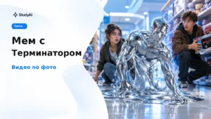 Мем с Терминатором: как сделать видео через нейросеть
