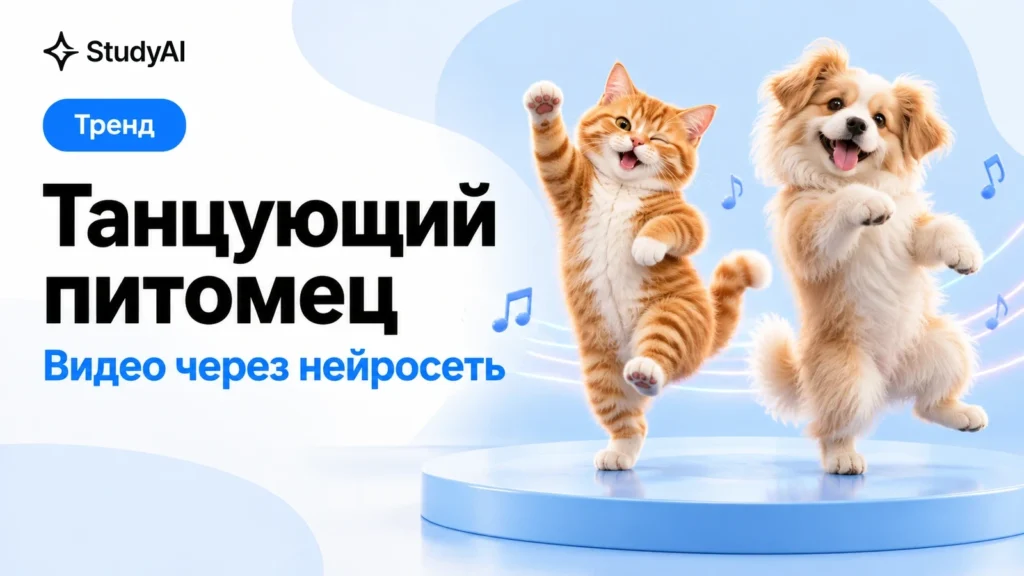 Танцующий питомец: как сделать видео через нейросеть