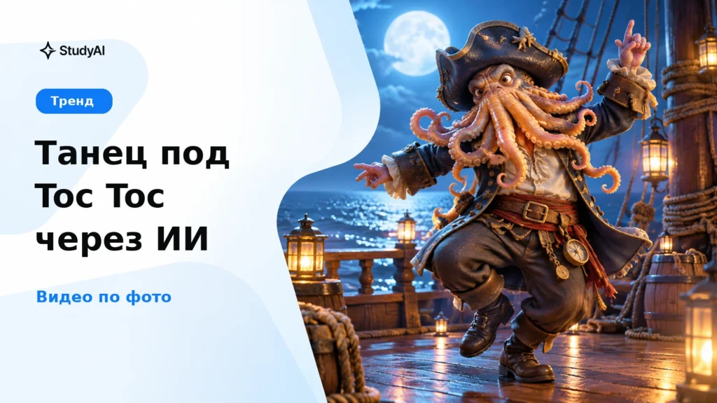 Танец под Toc Toc: как сделать видео через нейросеть