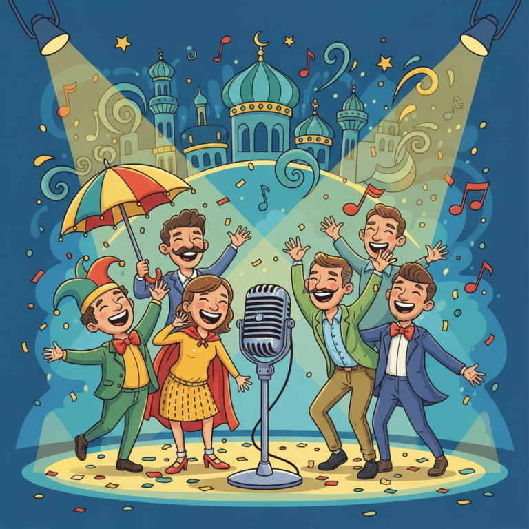 Написать поздравление на Международный день КВН с помощью нейросети за 1 минуту