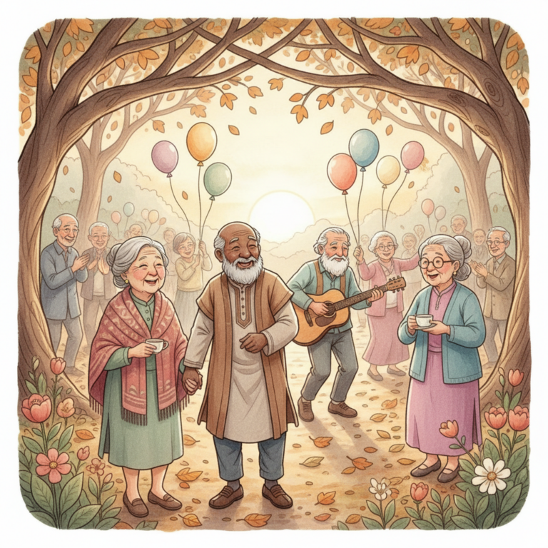 Написать поздравление на Международный день пожилых людей с помощью нейросети за 1 минуту